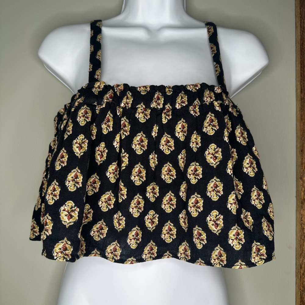 Zara Floral Crop Top